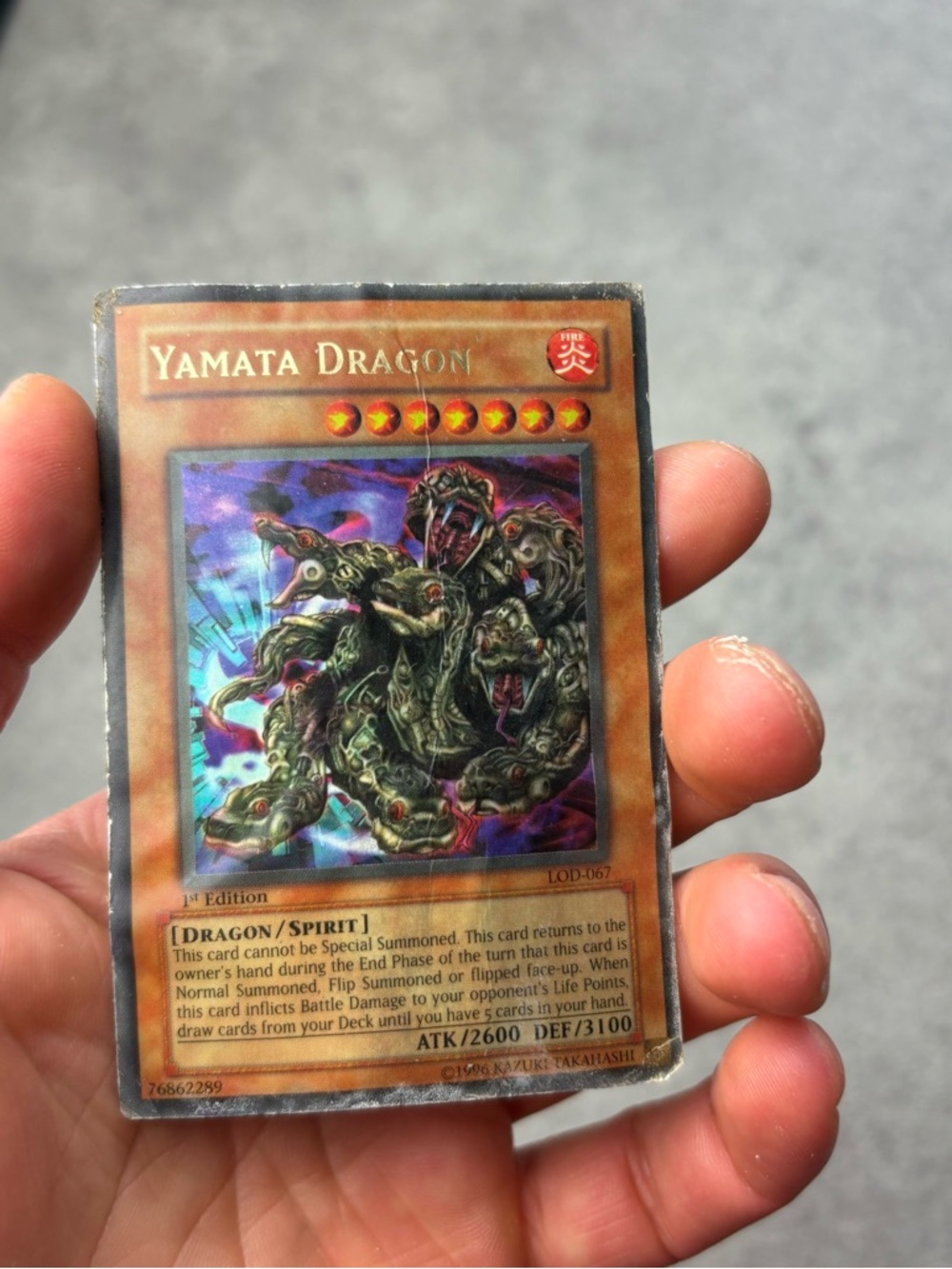 Yugioh! Yamata Dragon - LOD-067 - Ultra Rare